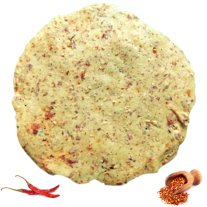 Red Chilli Papad Made with Udad Dal