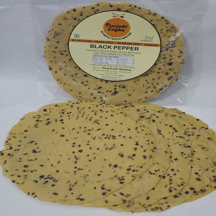 Amritsari Blackpepper Papad